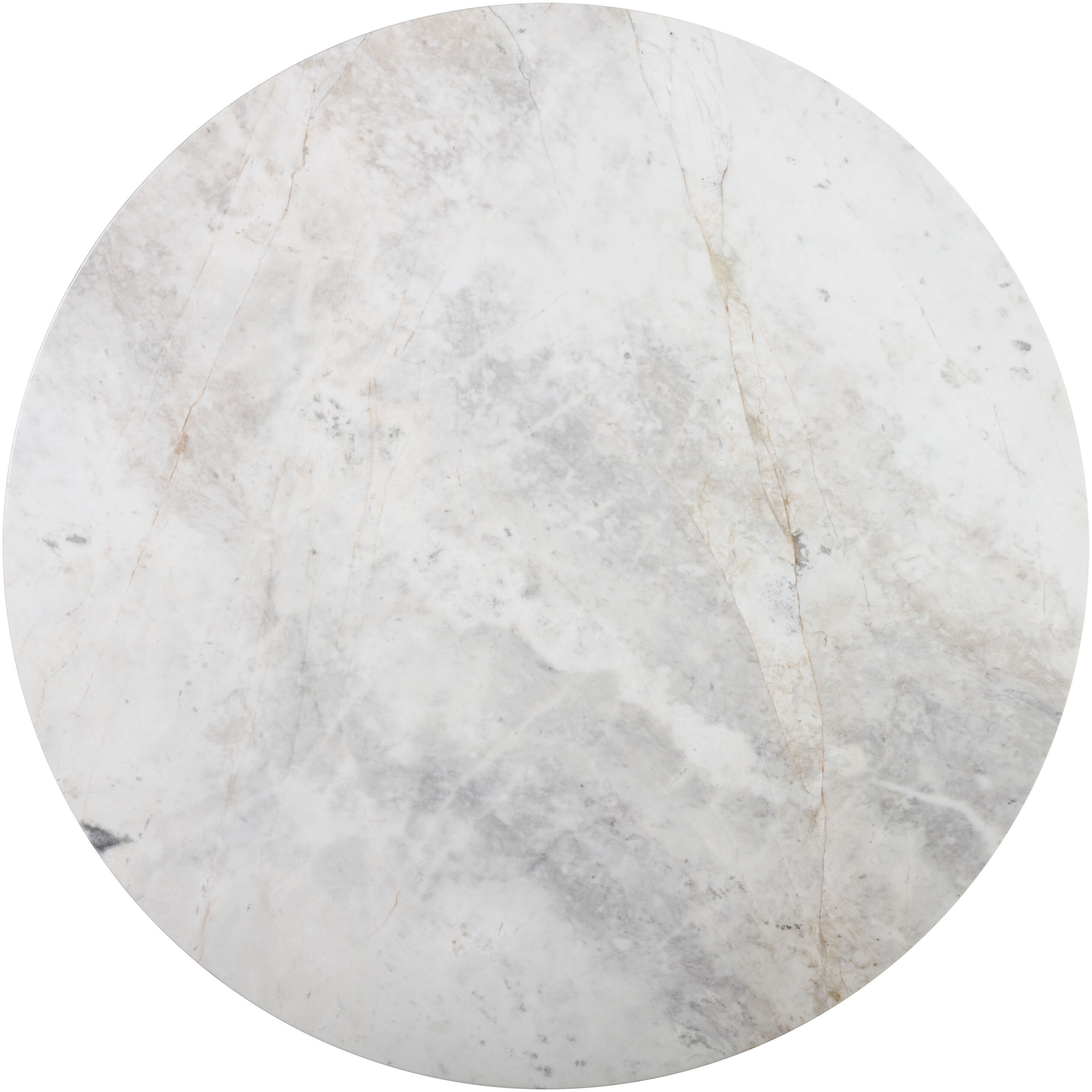 Suki White / Pewter Bistro Table